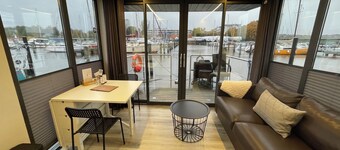 Houseboat Fjord Lyckholm with roof terrace in Schleswig