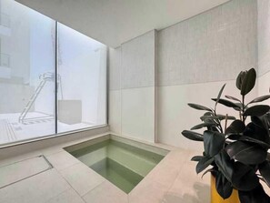 Outdoor pool - Vogue | Binghatti Dawn in JVC near Circle Mall (Dubai)