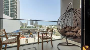 Luxury Studio, Balcony, City View | Balcony view