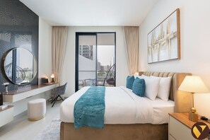 Luxury Studio, Balcony, City View - Vogue | Binghatti Dawn in JVC near Circle Mall (Dubai)