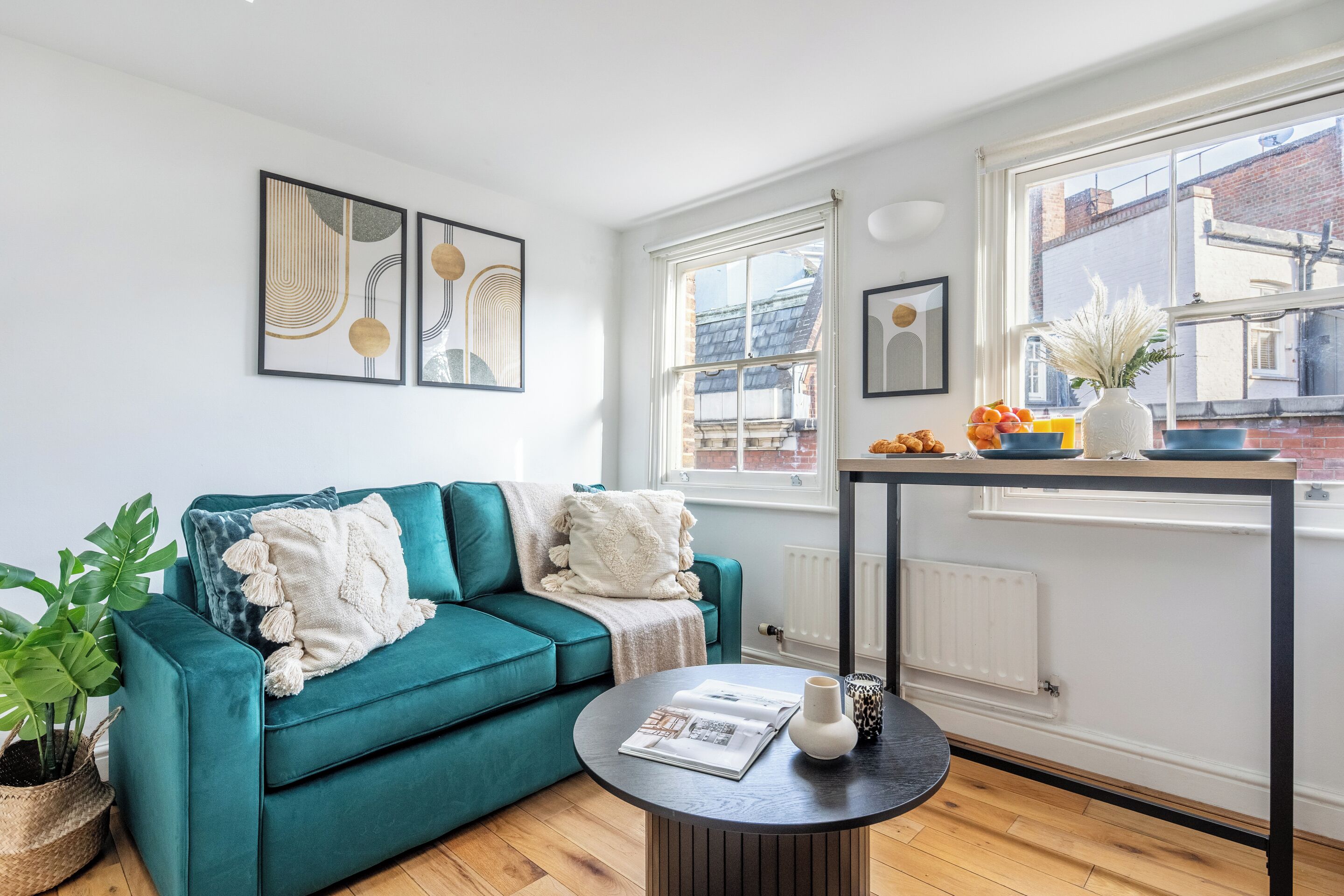 Apartemen Kota, Beberapa Tempat Tidur, Bebas Asap Rokok, pemandangan kota | Area keluarga | Smart TV 40-inci dengan saluran TV satelit