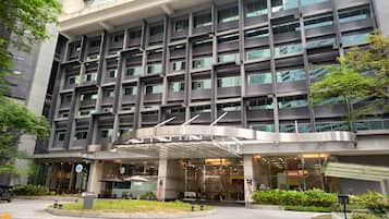 Façade de l’hébergement