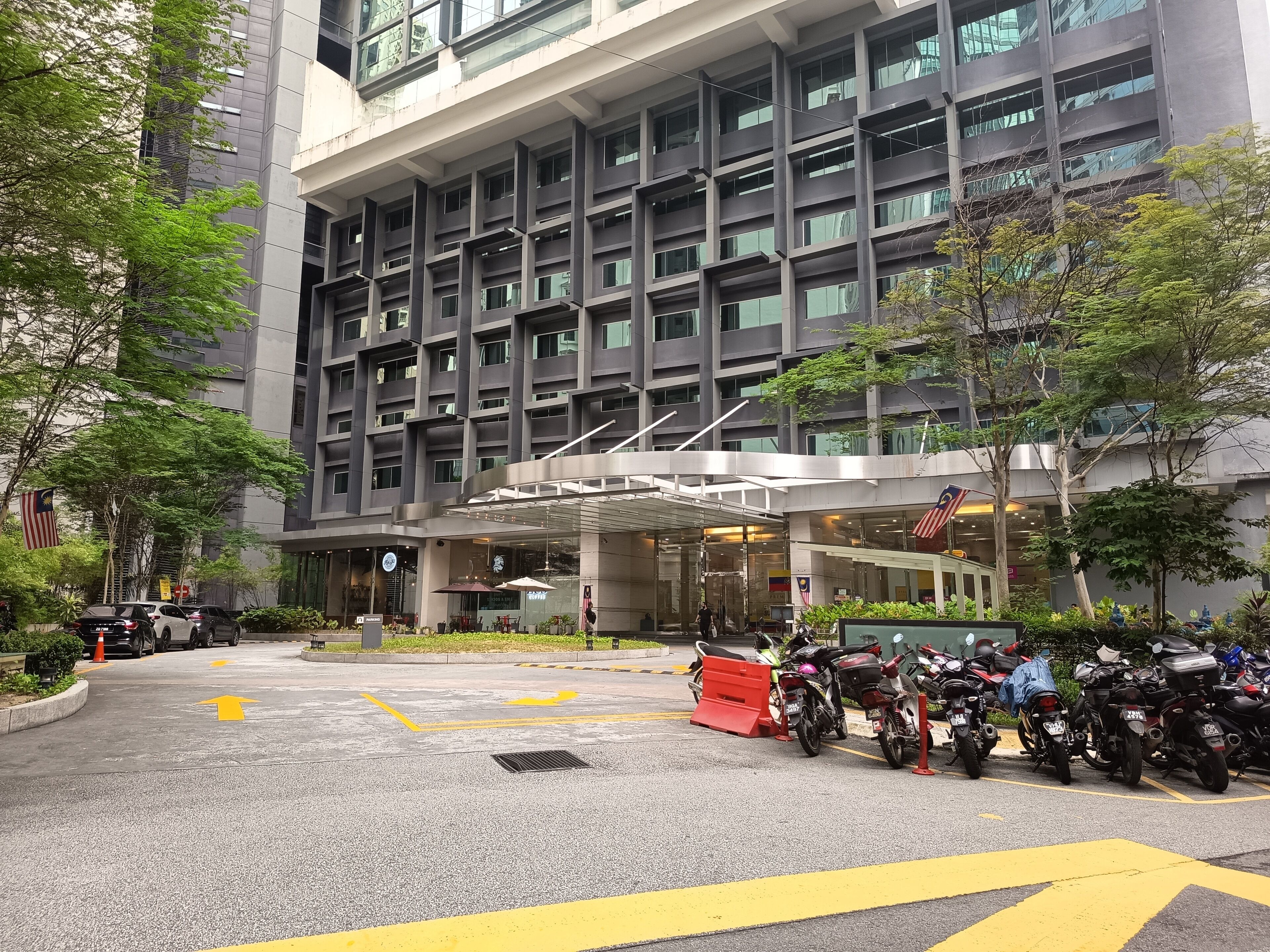 Fachada da propriedade