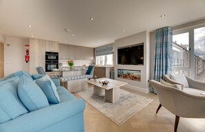 Living area - Farne Haven Seahouses (Northumberland)