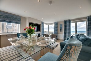 Living area - Farne Haven Seahouses (Northumberland)