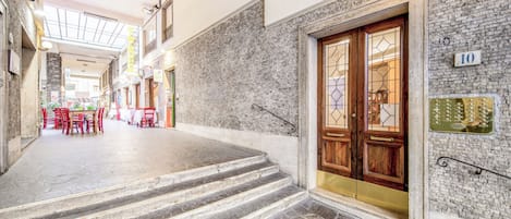 Fassade der Unterkunft