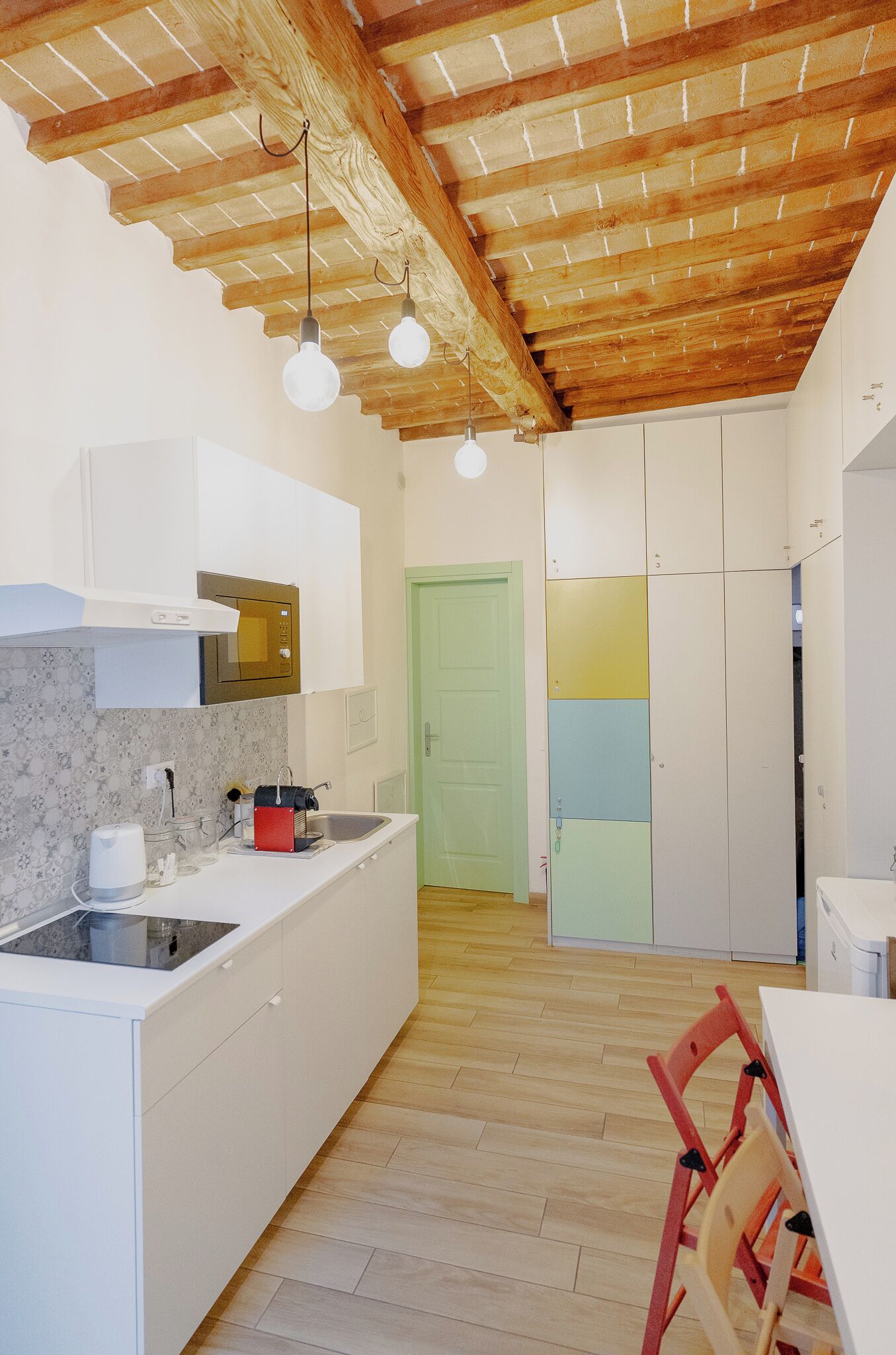 Familienapartment | Eigene Küche | Kühlschrank