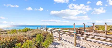 Beach nearby