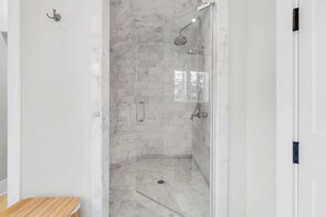 Shower, hair dryer, shampoo - Tall Timber Retreat by Stay on 30a (Watercolor)