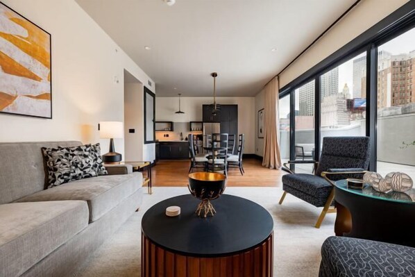 Room - 3BR Lavish Penthouse + Canal St Private Patio The Mayfair (New Orleans)