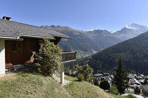Exterior - Comfortable chalet for 6 persons: living room with wood stove -  kitchen with dishwasher  - 1 bedroo (Grimentz)