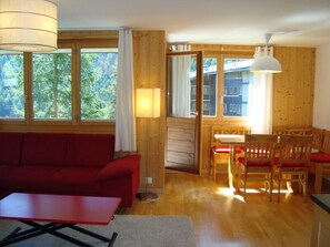 Fernseher, Kamin, DVD-Player