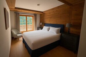 4 bedrooms, Internet - Chalet for 8-9 people close to the slopes and the village: 3 bedrooms with double beds - 1 bedroom w (Grimentz)