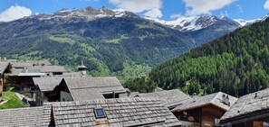 Miscellaneous - Studio for 2 persons in the old village : Living room with 2 beds - kitchen with stove and Nespresso (Grimentz)