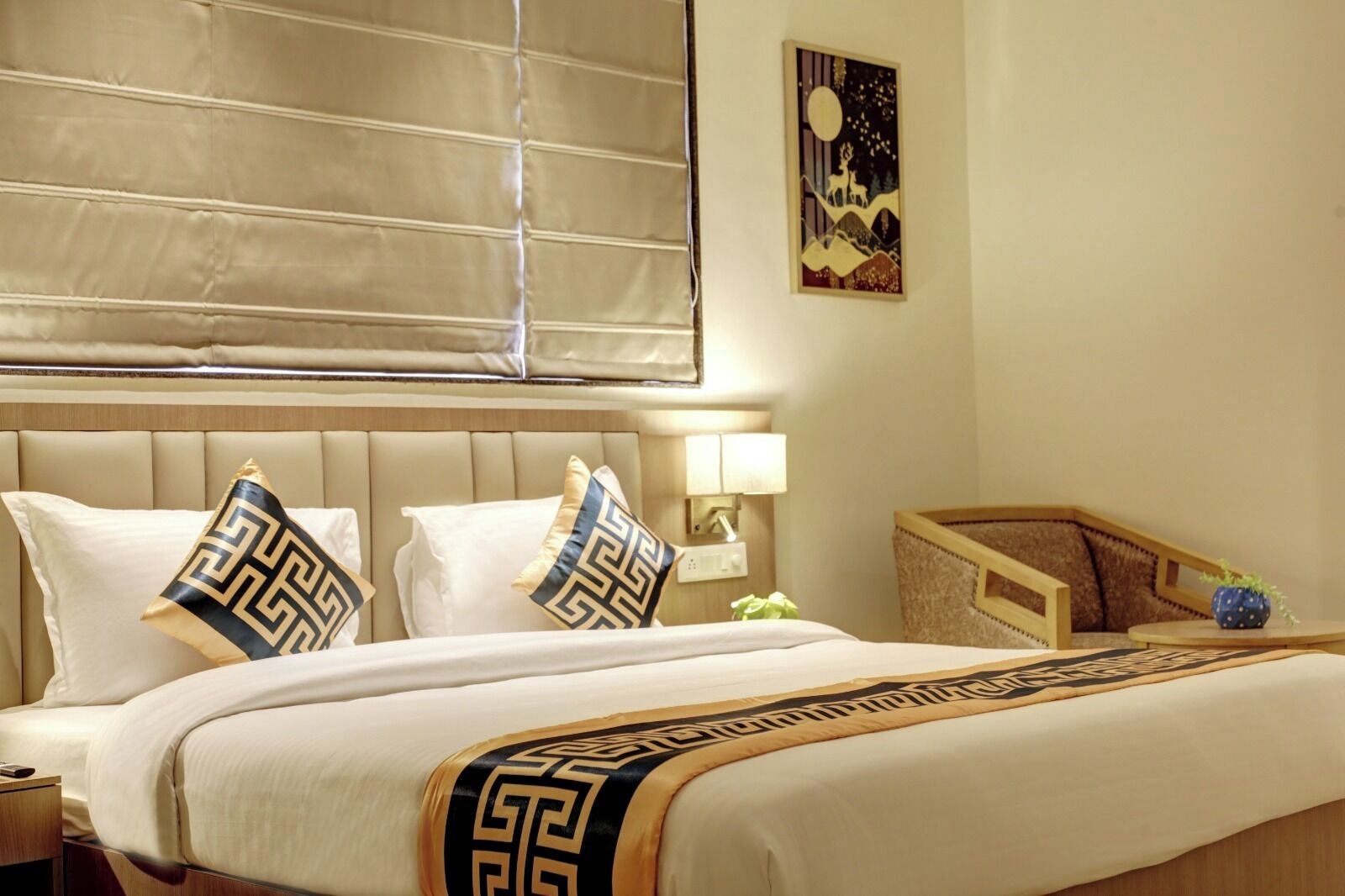 Habitación Deluxe doble | Sábanas de algodón egipcio y ropa de cama de alta calidad