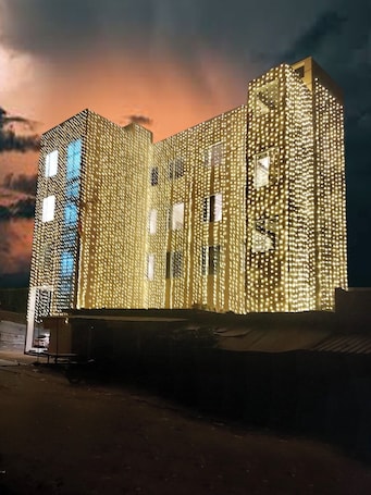 Exterior. Hotel Shravasti Buddha Residency