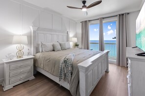 3 bedrooms, iron/ironing board, free WiFi, bed sheets - Calypso 1104E  Renovated Gulf-Front Escape (Panama City Beach)