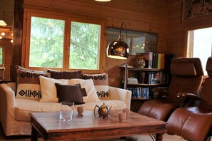Fernseher, Kamin, DVD-Player