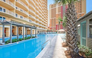 A heated pool - Calypso 3-208 – Luxury, Location & Gulf Views! (Panama City Beach)