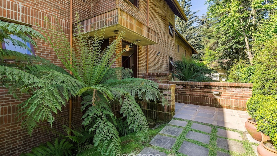 格拉玛多带壁炉的一卧室公寓 Dva0103