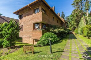 Basic Apartment | Exterior - 1-br Apartment w Fireplace in Gramado-rs Dva0103 (Gramado)