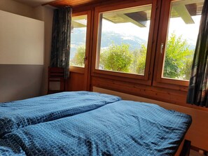 1 bedroom, Internet - Comfortable 2 room apartment for 2- 4 persons : Living room with sofa-bed - 1 room with 1 double bed (Grimentz)