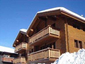 Exterior - 3-room apartment for 4  persons : living room - kitchen with dishwasher, Nespresso coffee machine an (Grimentz)
