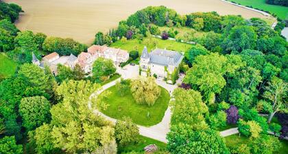 Appart C2 annexe, 1 chambre, vue jardin et chapelle