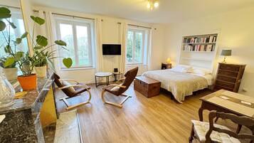 1 soveværelse, strygejern/strygebræt, Wi-Fi, sengetøj