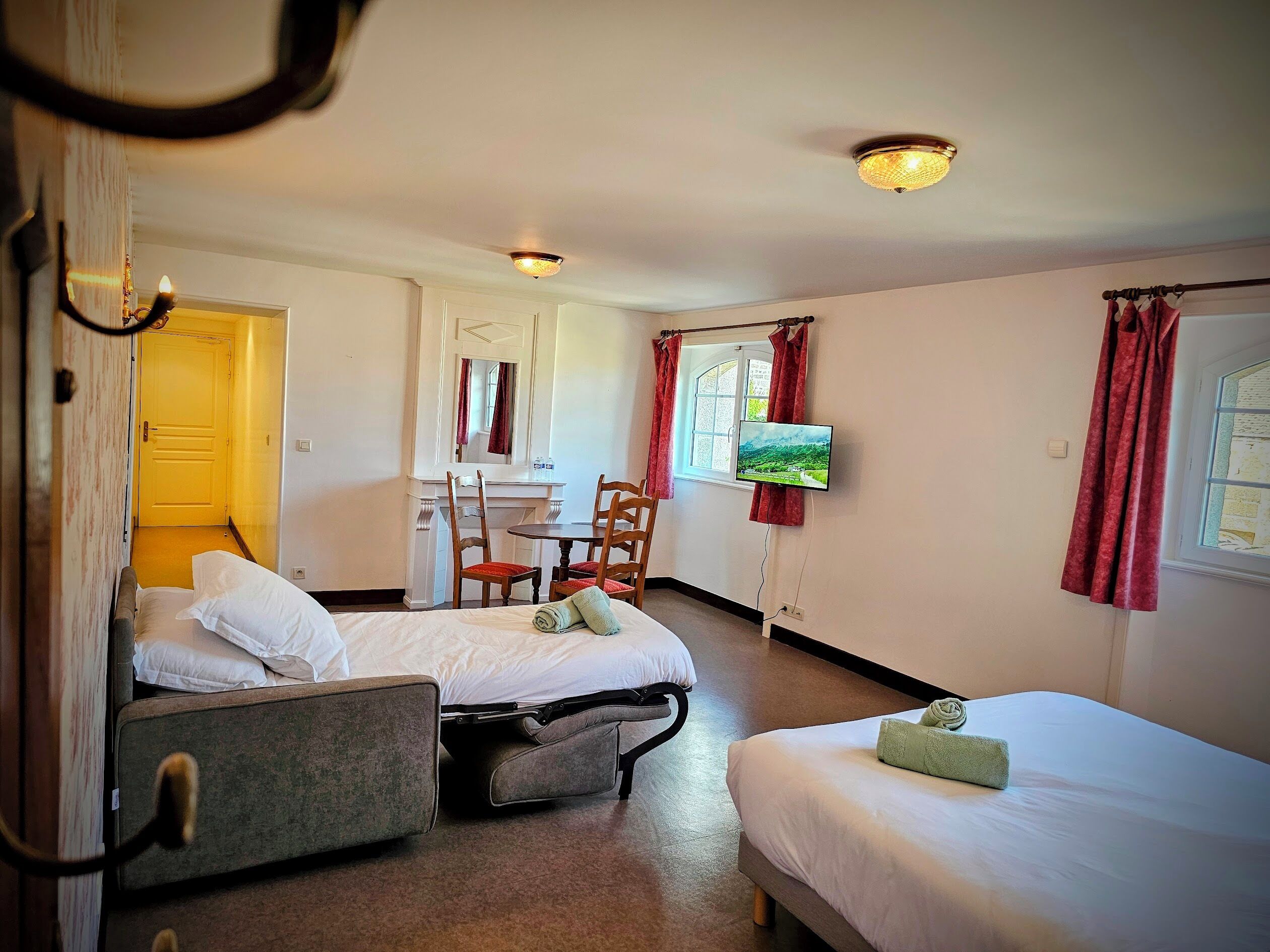 Kamar Double Keluarga, pemandangan kebun | Wi-Fi gratis