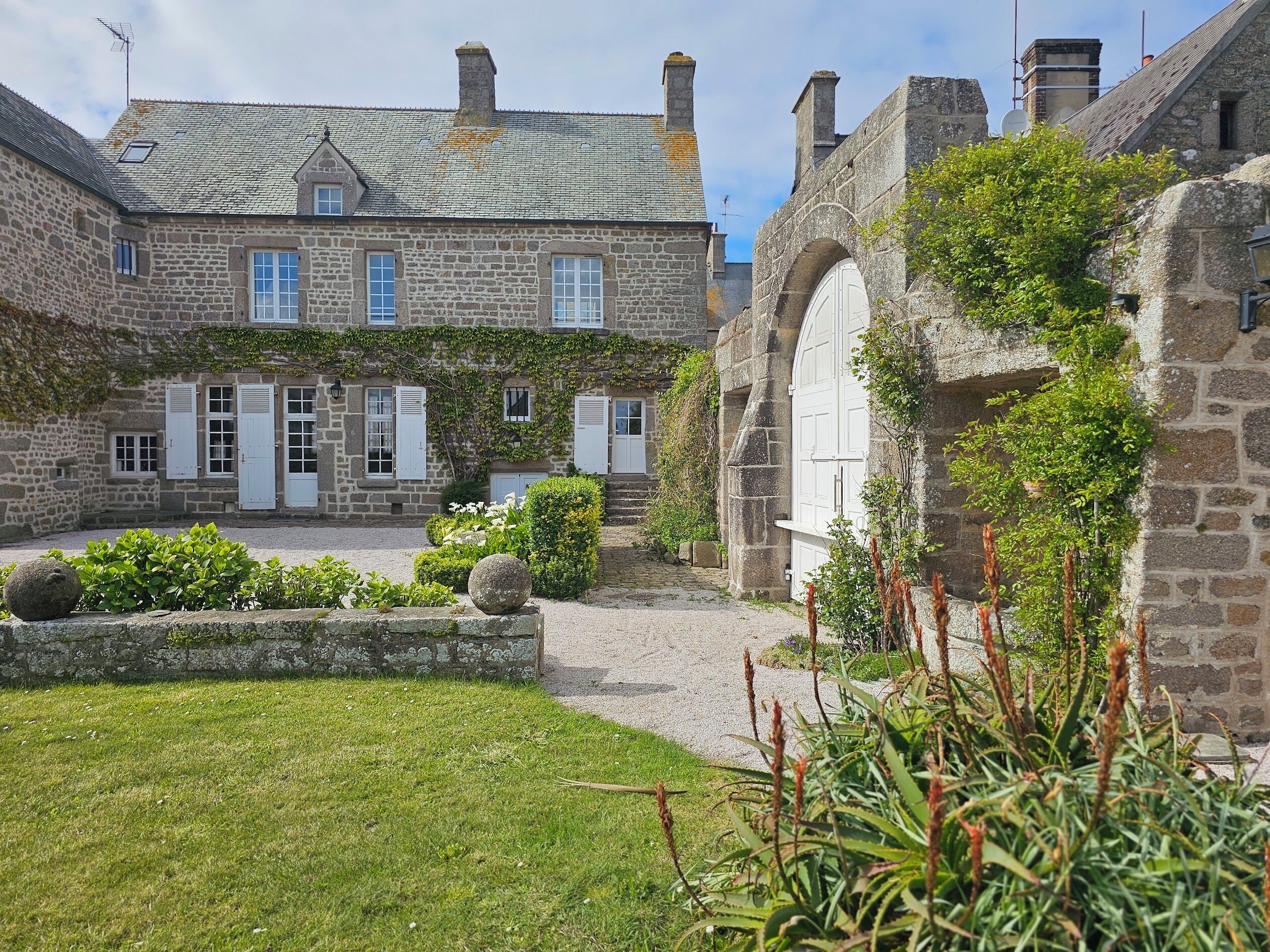 Façade de l’hébergement