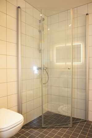 Apartment, 1 Bedroom, Accessible, Balcony | Bathroom - Attractive Sørenga Apartment With Stunning Fjord Views and Beach in Oslo (Oslo)
