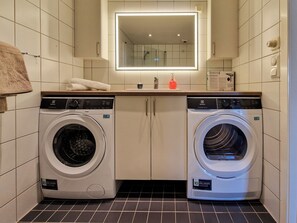 Apartment, 1 Bedroom, Accessible, Balcony | Laundry - Attractive Sørenga Apartment With Stunning Fjord Views and Beach in Oslo (Oslo)