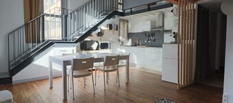 Central Loft Apartment, 4 Pers., Private Parking