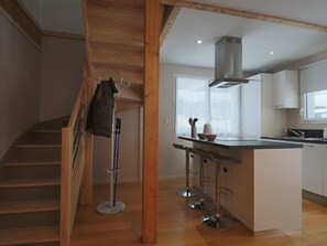 Fridge, microwave, oven, stovetop - New 4* house in Mont Dore for 6 people (Mont-Dore)
