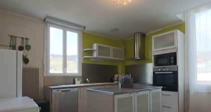 3* House in La Bourboule Center for 6 people