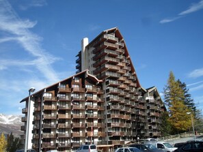Exterior - Bright studio in Pra-Loup for 4 pers, south balcony (Pra-Loup)