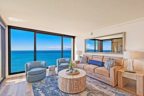 Smart TV - Mahana 1118 1BD Peaceful Oceanfront Maui Escape w/ AC, Lanai & Island-to-Island Views (Lahaina)