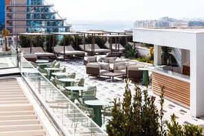 Outdoor dining - Mercury Suite Luxe Retreat w/Pool access byArcoCollection (St. Julian`s)