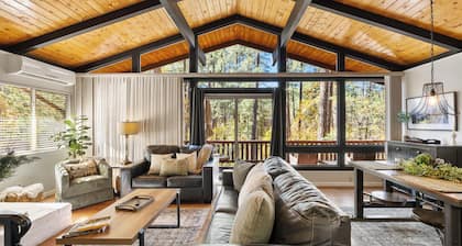 Ponderosa HideAway | 4-Br Cabin Groom Creek, Prescott | Mtn View • Trails • Brbq