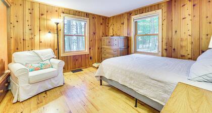 Extended Stay on Hubbard Lake! Quiet Home w/ Yard