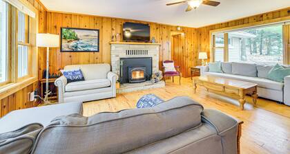 Extended Stay on Hubbard Lake! Quiet Home w/ Yard