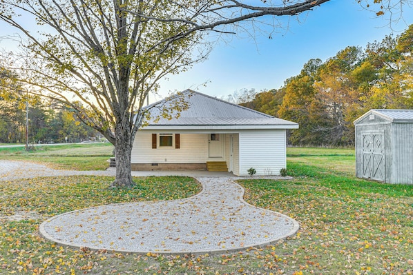 Fassade der Unterkunft