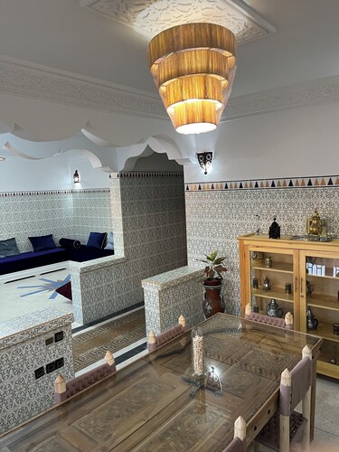 VILLA HARYOULI with its mythical Haouzia Beach and Medina of painters