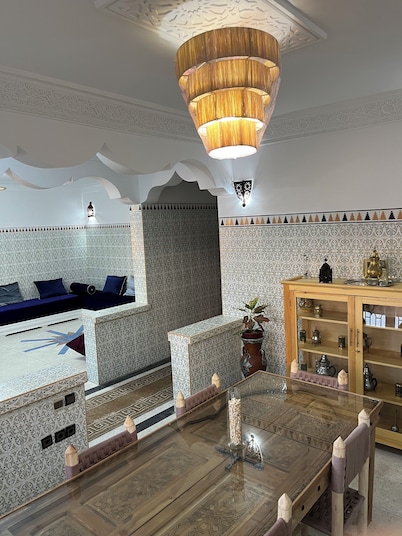 VILLA HARYOULI with its mythical Haouzia Beach and Medina of painters