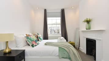 Appartamento Superior, vista città | Biancheria in cotone egiziano, biancheria da letto di alta qualità