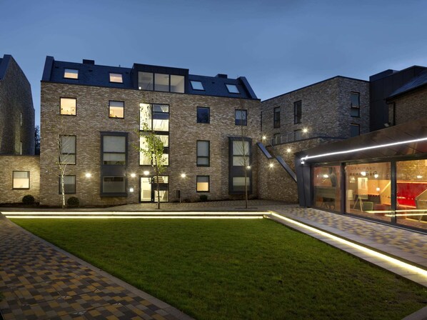 Fachada de la propiedad