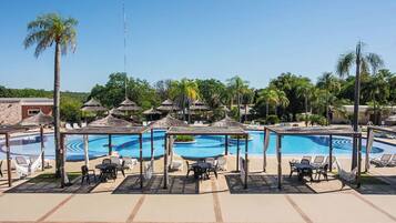3 outdoor pools, pool cabanas (surcharge), pool umbrellas