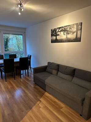 Living area - Peaceful Flat in Geneva (Genève)