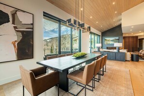 Dining - 7BR Deer Valley Retreat with home theater and hot tub + short 3 minute walk to ski in/ski out (Park City)